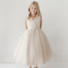 Tip Top  Children's Party Dress in Bright Blue Tulle - Image 5