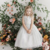 Tip Top  Children's Party Dress in Bright Blue Tulle - Image 12