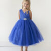 Tip Top  Children's Party Dress in Bright Blue Tulle
