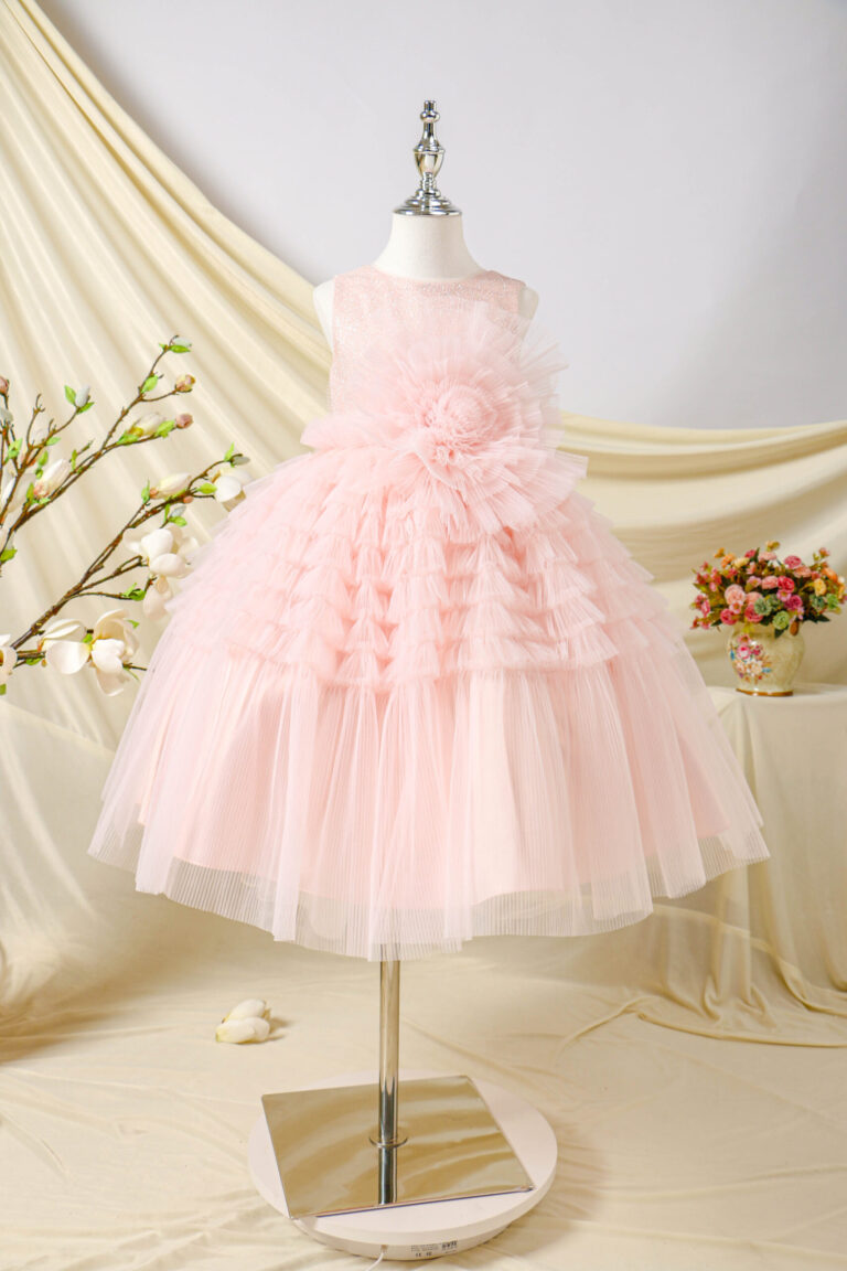 Princess Daliana Fulle Flower Party Dress