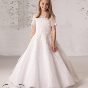 Sweetie Pie Sophisticated Long Communion Dress