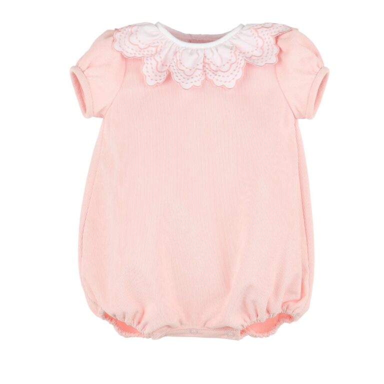 Luli & Me Baby Bubble Cord Broderi Collar