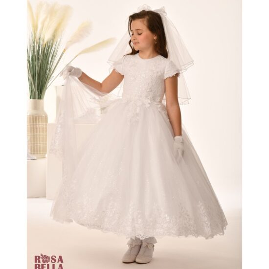 Sweetie Pie Communion Dress With Elegance And Charming Details