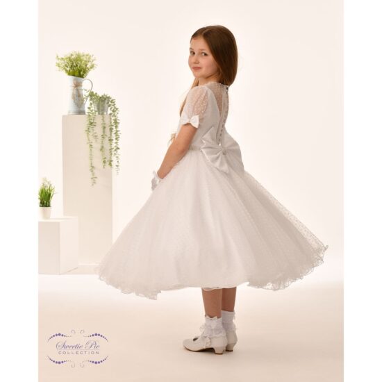 Sweetie Pie Long White Communion Dress