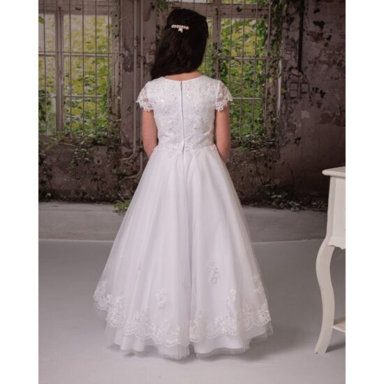 Sweetie Pie Long White Communion Dress