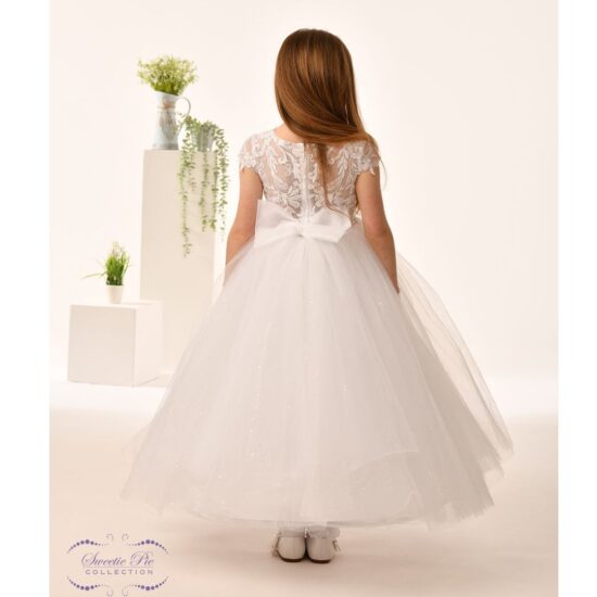Sweetie Pie Long White Communion Dress
