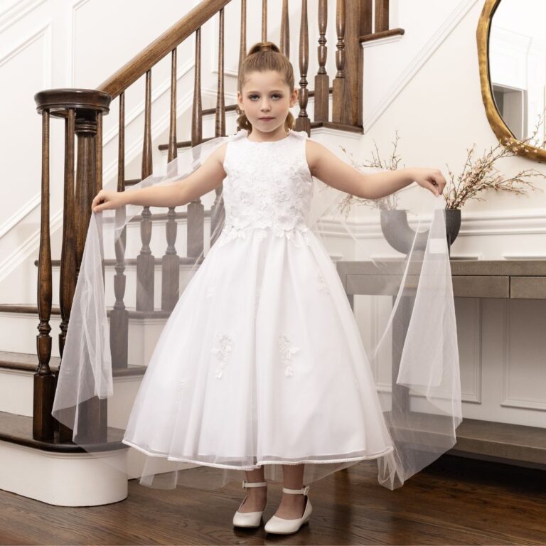 Joan Calabrese - Communion Dress with Cape