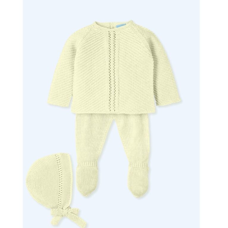 Mac Ilusion Baby knit Set In Pastel Pone