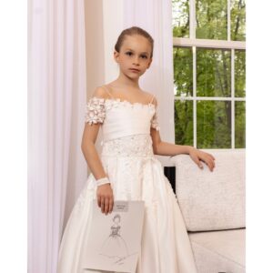 Macis Design - Exclusive Communion Dress in Ivory Color