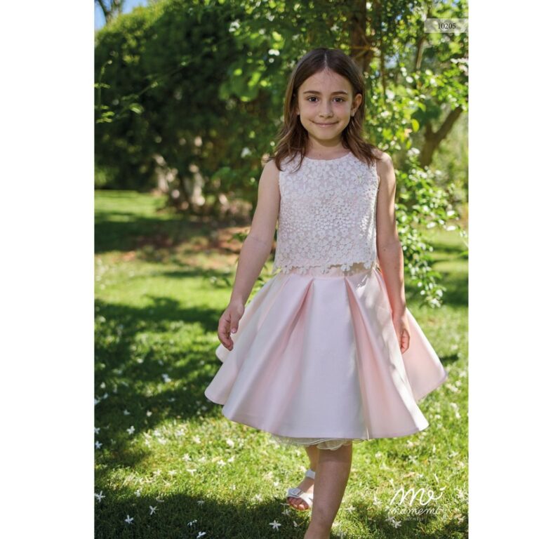 Bimbalo - Blush Ivory Party Dress for Girls