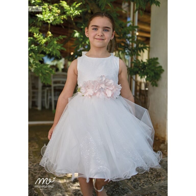 Bimbalo - Party Dress with Floral Details for Girls