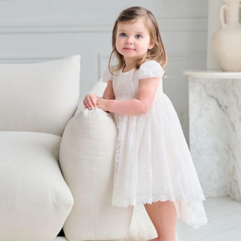 Teter Warm - Elegant Lace Dress for Girls