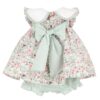 Floral Dress with Embroidered Collar – Sophie and Lucas