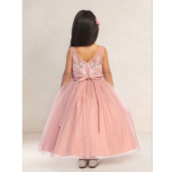 Flower Girl Dress with Bows on the Shoulders – Tip Top