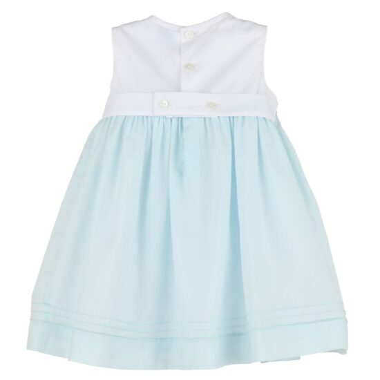 Light Blue Embroidered Dress – Luli and Me