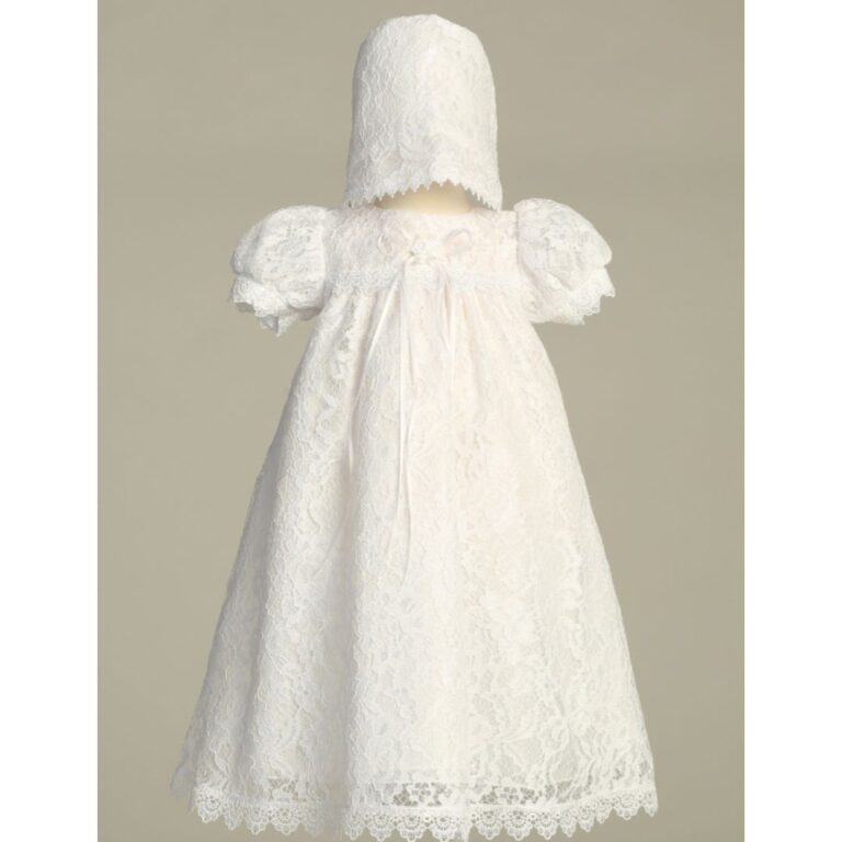 Lito - Classic Lace Christening Dress