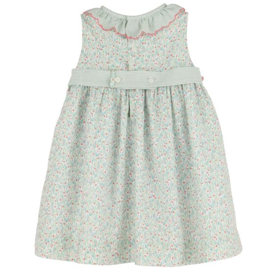 Mint Green Floral Dress – Luli and Me