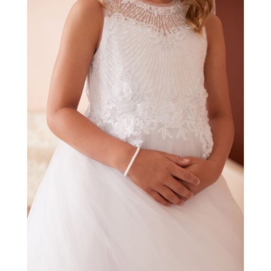 Royal Lace Princess Tip Top Flower Girl Dress