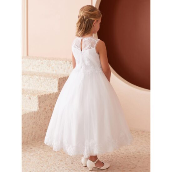 Royal Lace Princess Tip Top Flower Girl Dress