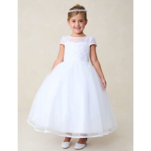 White Flower Girl Dress – TipTop