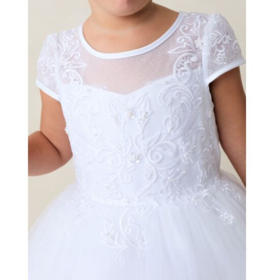 White Flower Girl Dress – TipTop