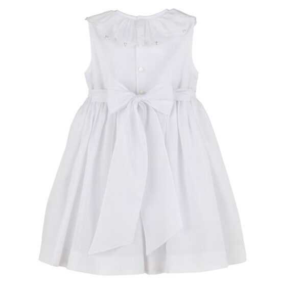 White Honeycomb Dress – Luli & Me