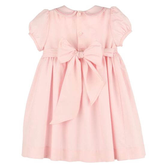 Pink smocked dress – Luli and Me