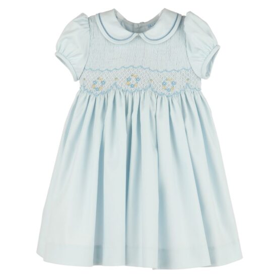 Pink smocked dress – Luli and Me