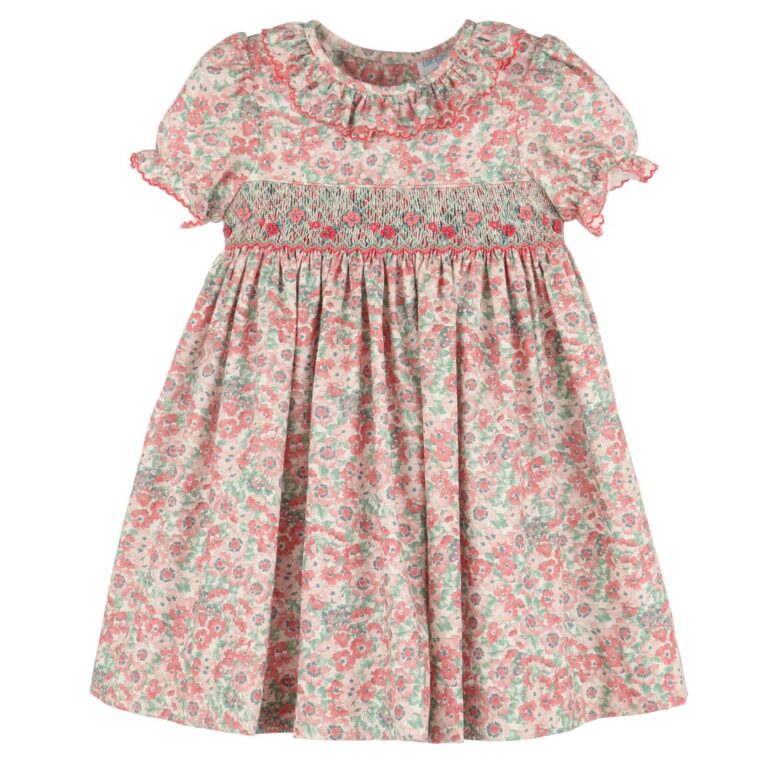 Smocked floral dress – Luli and Me