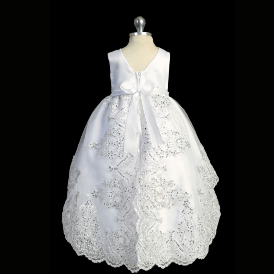 Premium Christening Dress with TipTop Lace