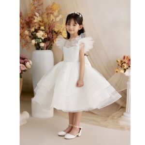 Princess Daliana Evening Dress – Short “Crystal Cloud” Model