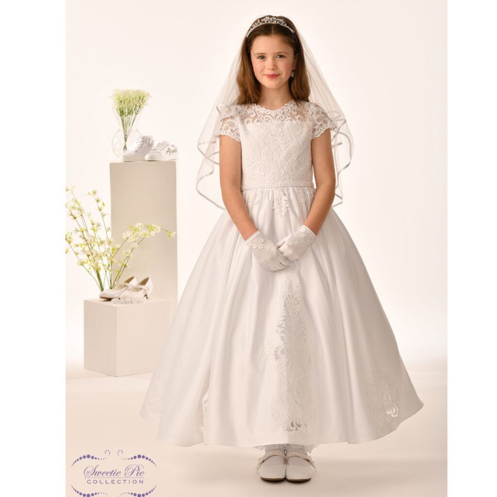 Sweetie Pie First Communion Dress – Classic Elegance