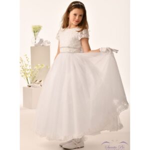 Sweetie Pie First Communion Dress – Sweetness and Sparkle