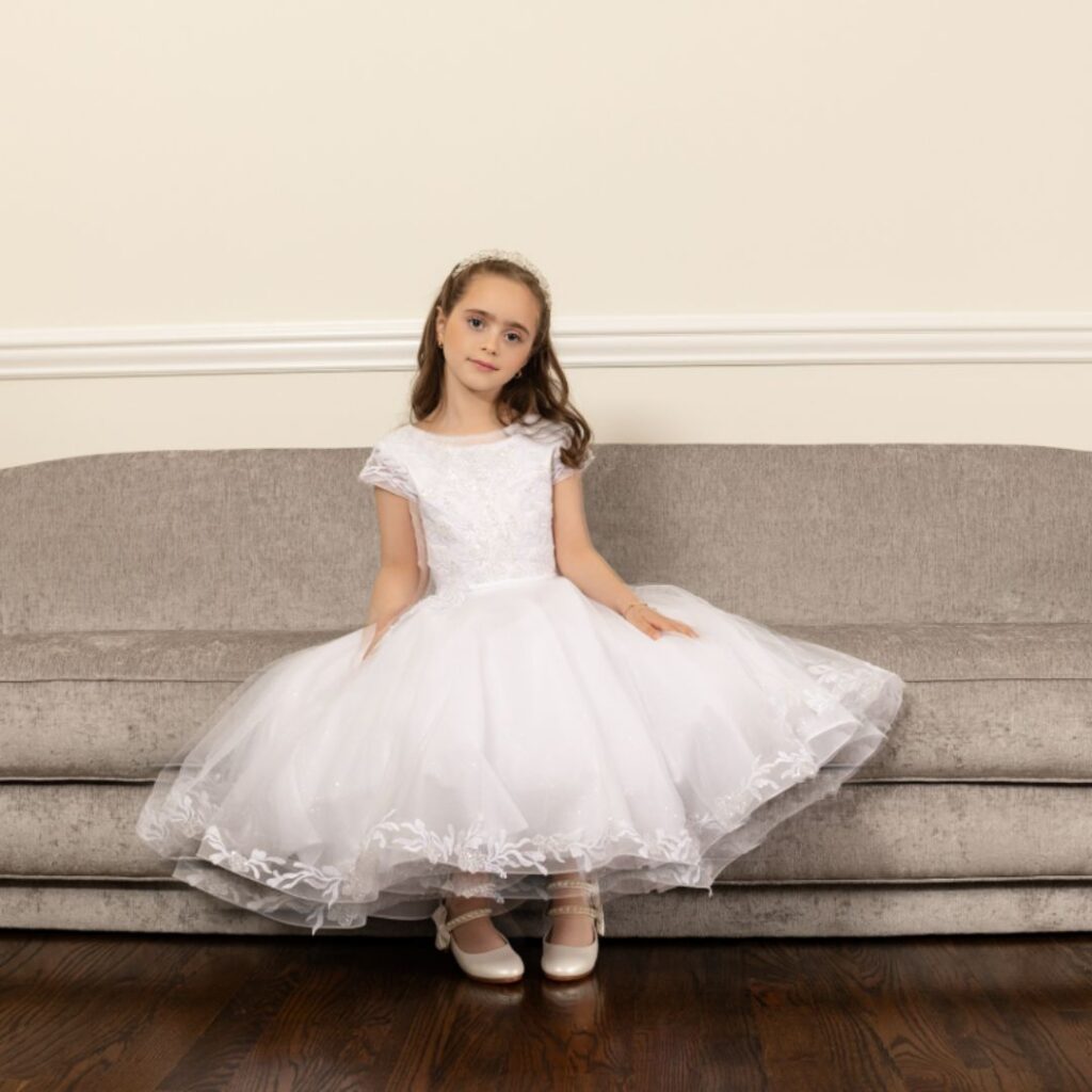 White Children's Ceremony Dress – Joan Calabrese