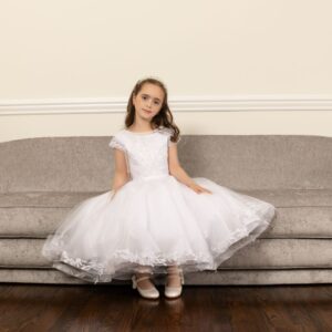 White Children's Ceremony Dress – Joan Calabrese