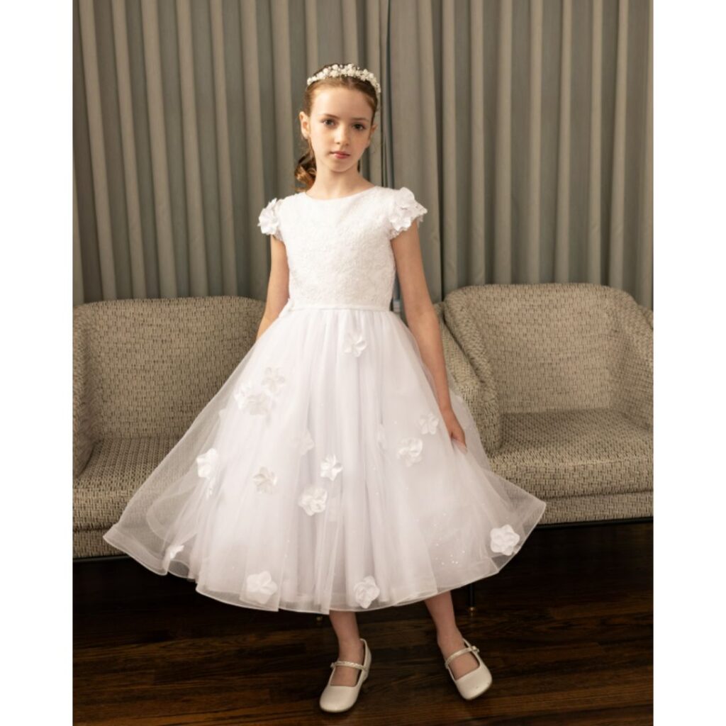 White Children's Ceremony Dress – Joan Calabrese