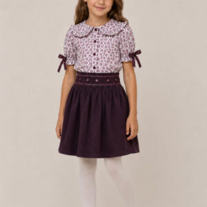 Calista Floral Burgundy